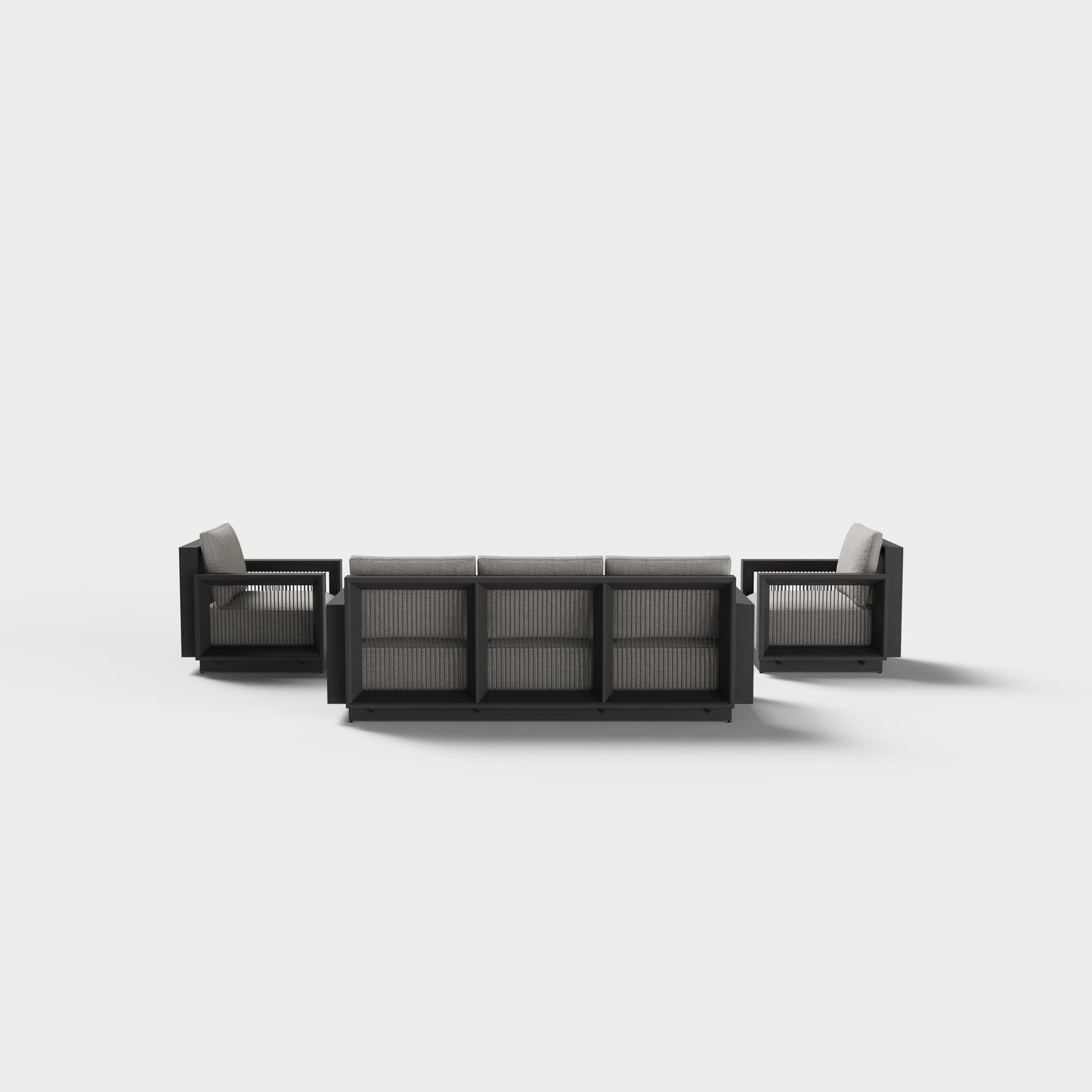 Sierra 4‑Piece Lounge Set with Sunbrella® Cushions