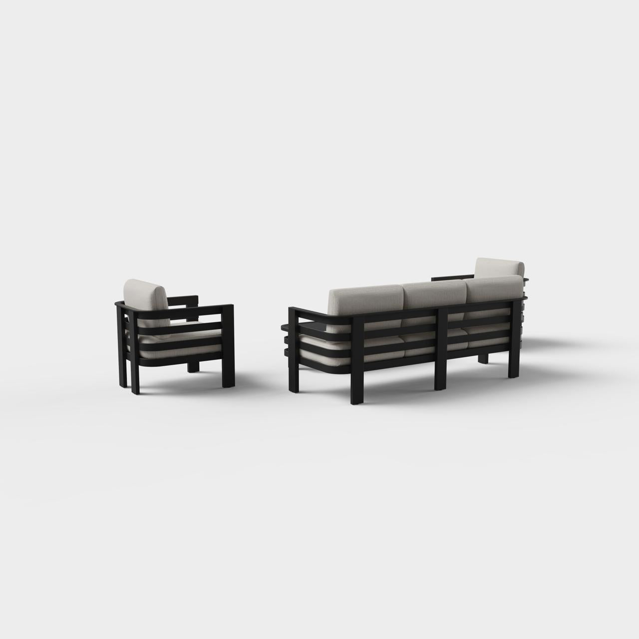 Cascade 4‑Piece Lounge Set with Sunbrella® Cushions