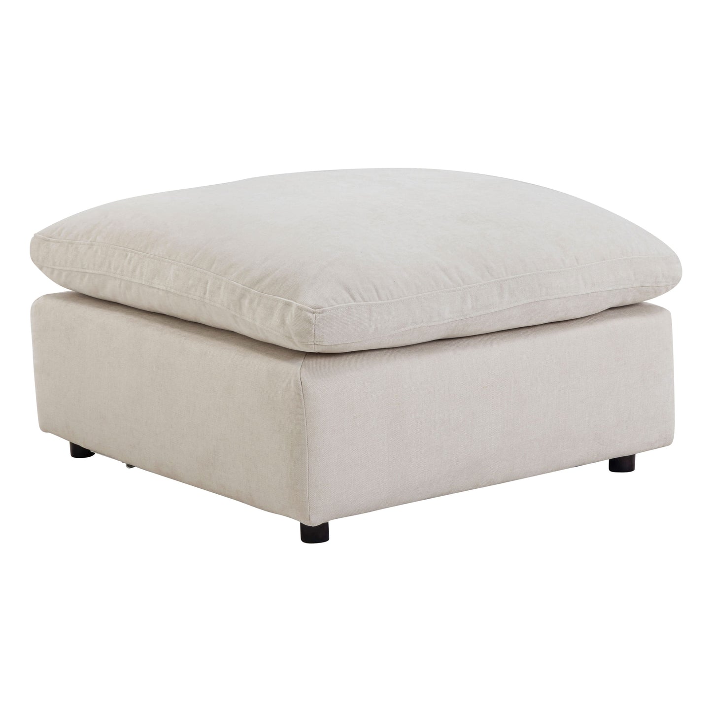 Alvora modular ottoman in Ivory