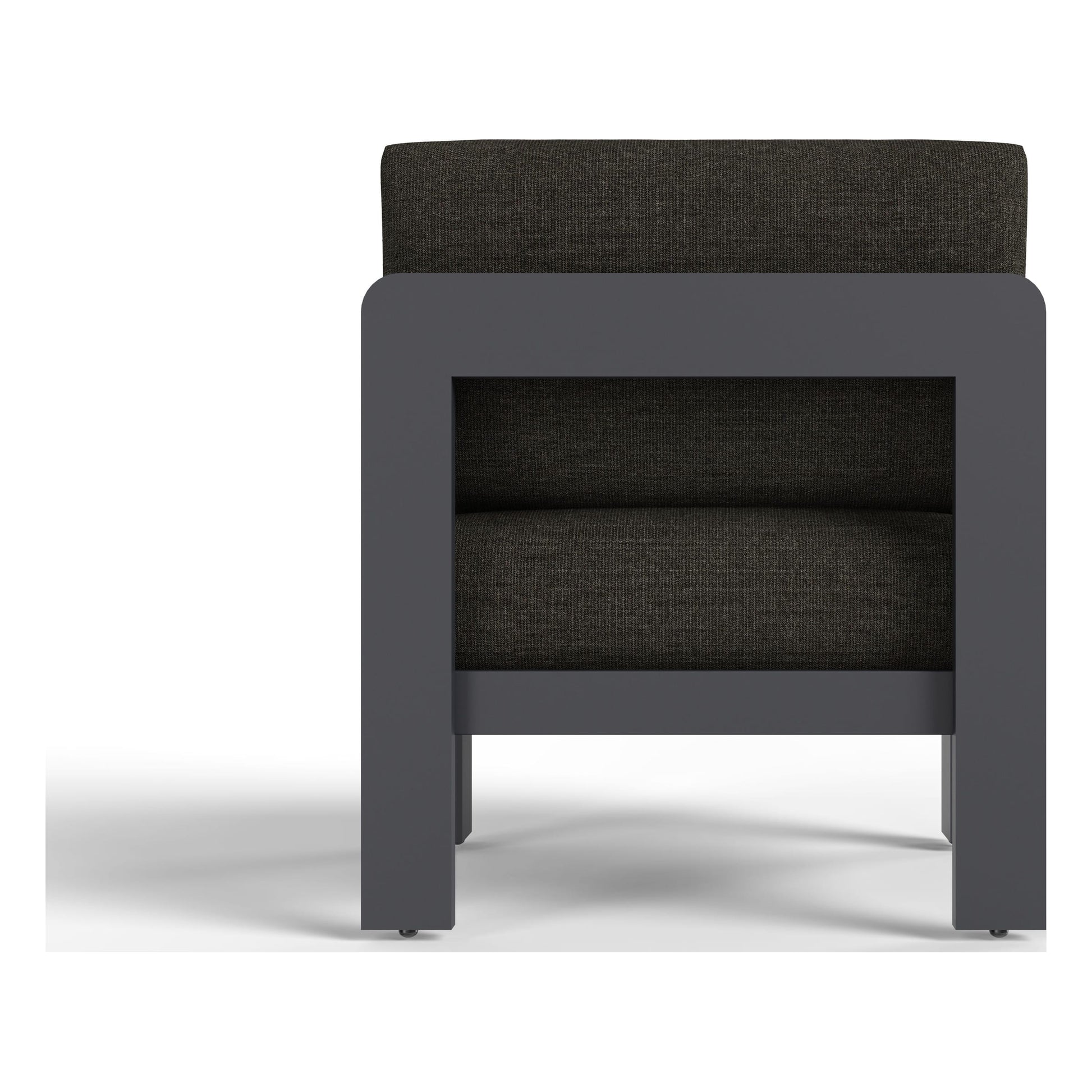 Carbon arm section from the Aspen modular outdoor sectional