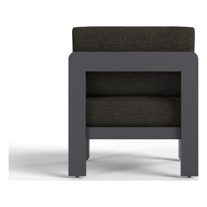Carbon arm section from the Aspen modular outdoor sectional