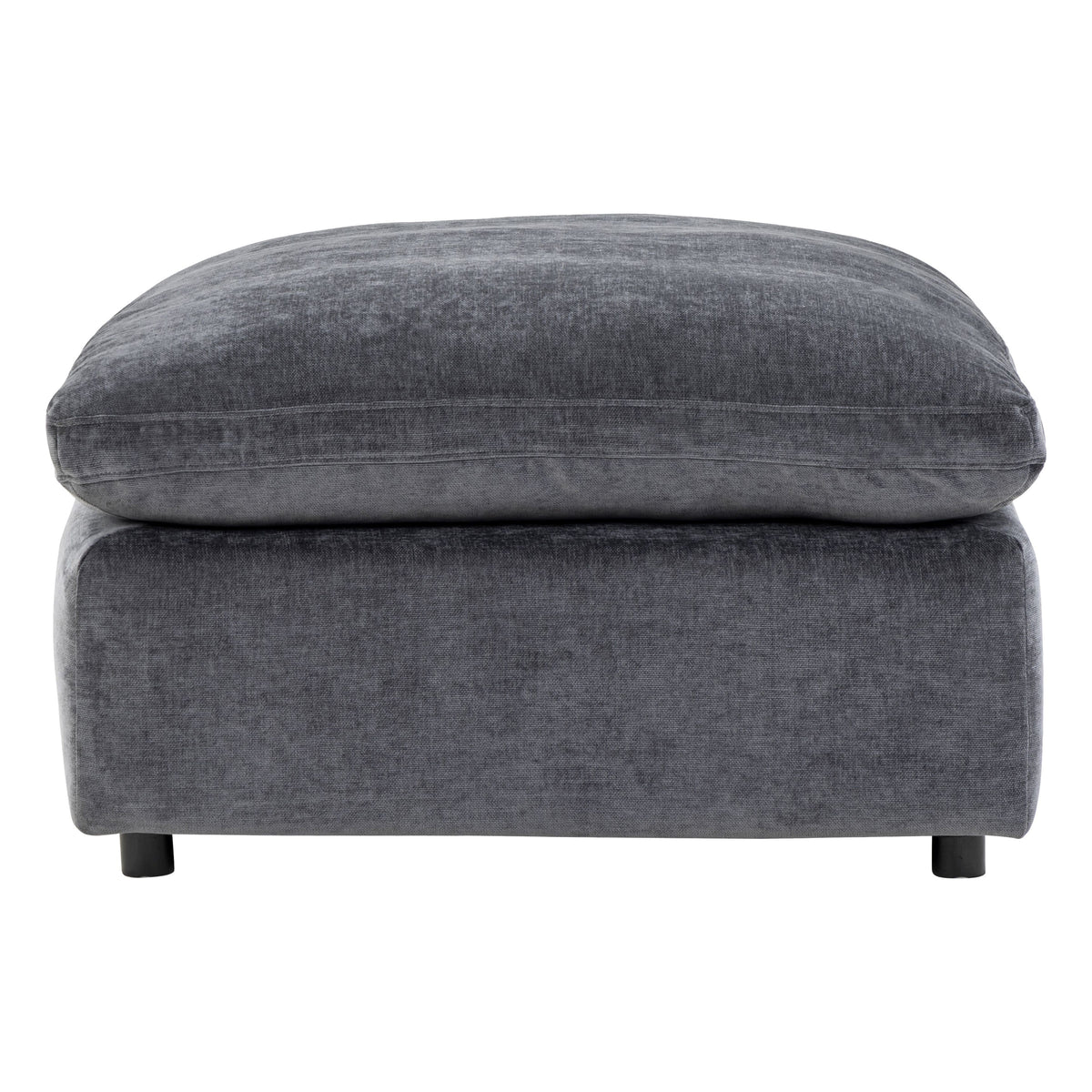 Alvora modular ottoman in Dark Grey