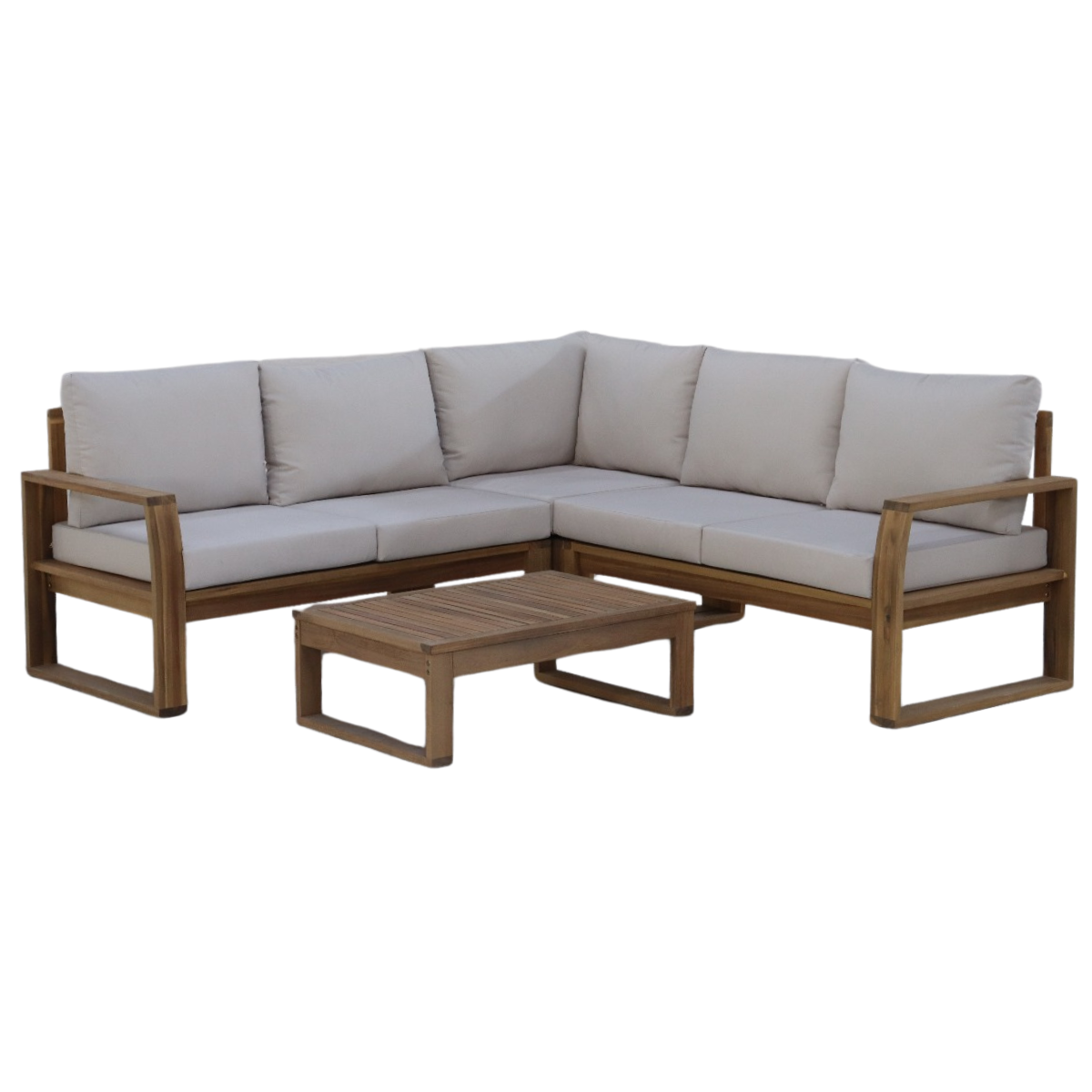 Sorento Patio Sectional & Coffee Table Set