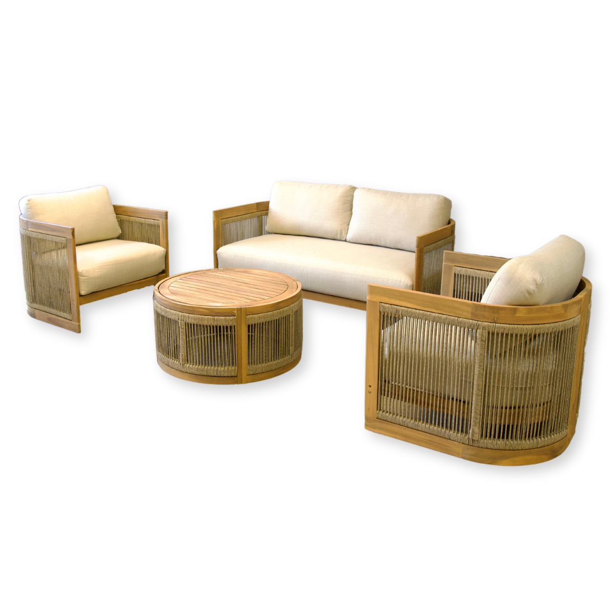 Bellagio Sofa, Lounge Chairs & Coffee Table Set